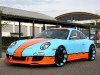 Gulf-themed Porsche 911 on 20 Inch Oxigin Wheels 003